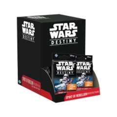 Star Wars Destiny Spirit of Rebellion - Booster Display